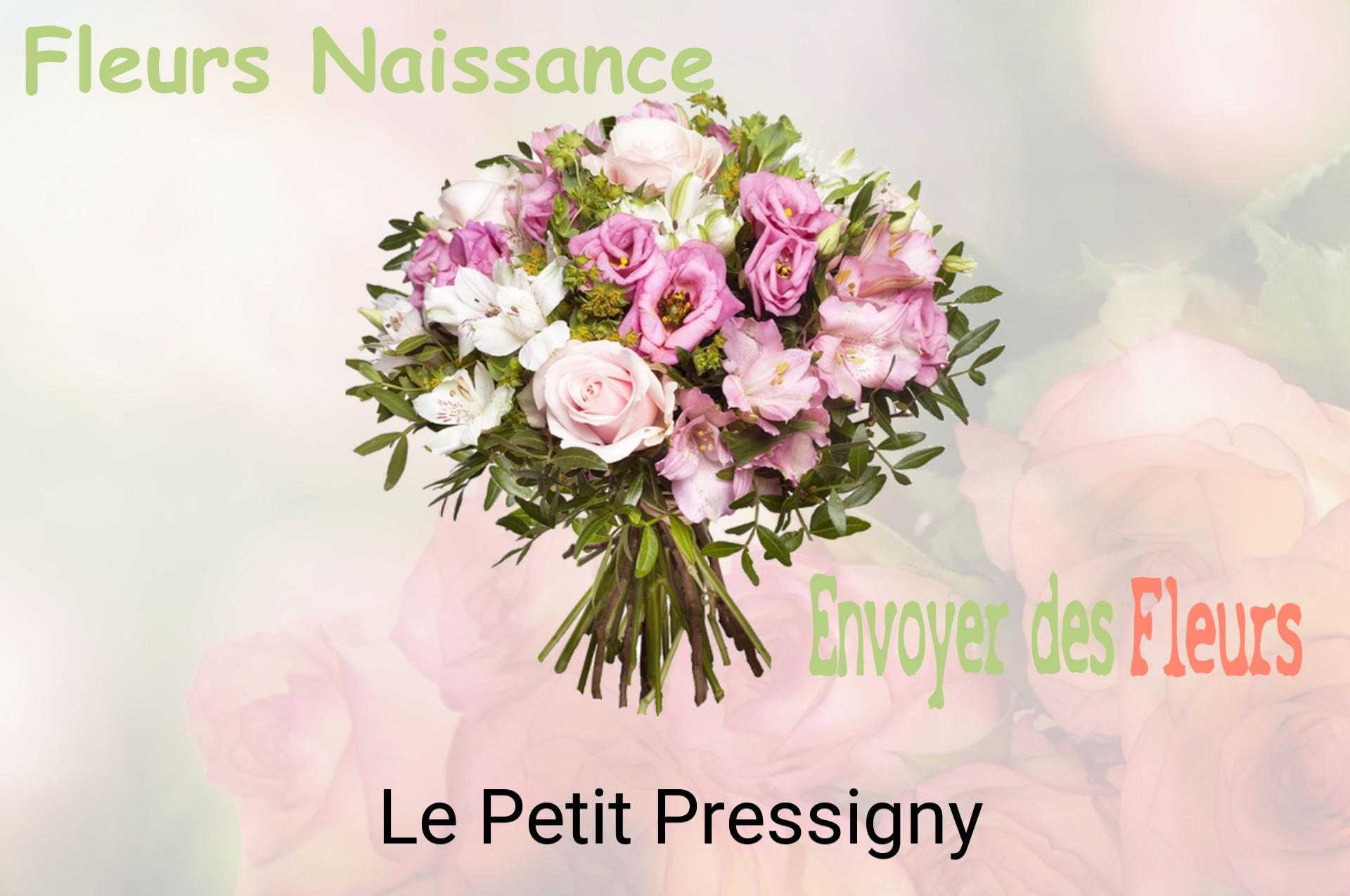Bouquet de fleurs de naissance livré à Le Petit-Pressigny